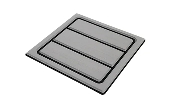 EVA foam deck in light grey - NauticDeck