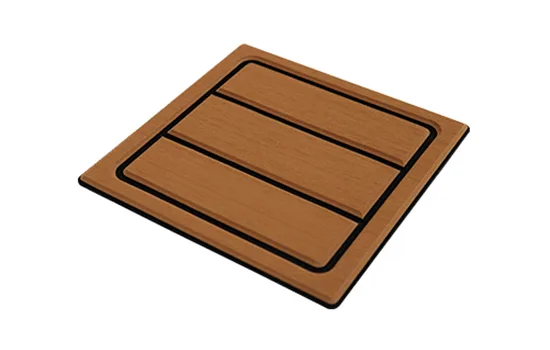EVA foam deck in dark brown - NauticDeck